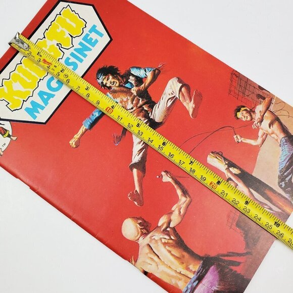 Kung Fu Magasinet #26 Comic Book Danish Vintage 1977 Martial Arts VF - Picture 9 of 9